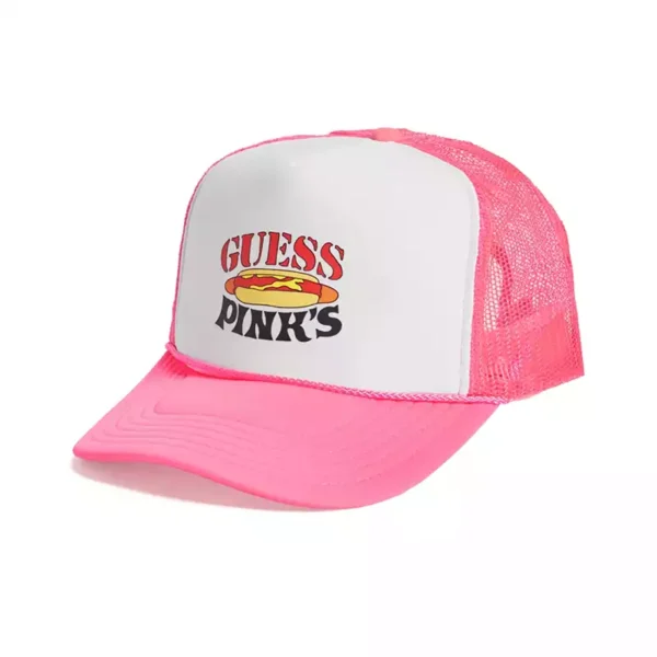 Gorra de Guess Originals Pinks Hot Dogs