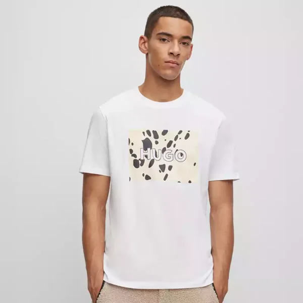 Remera con estampado dálmata Hugo Boss